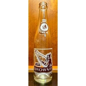 Vintage Brownie Dooraville Georgia Chocolate Soda Bottle Mid 1960's